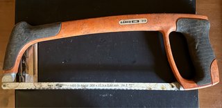 Arco Sierra Bahco 319 Profesional Metal 300mm