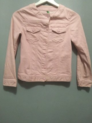 Chaqueta rosa vaquera talla 8-9
