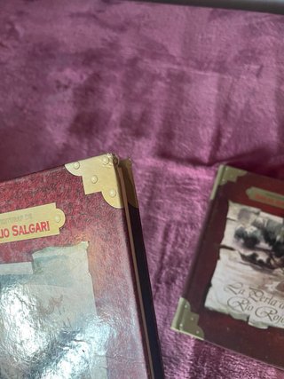 Lote de 3 Libros - Aventuras de Emilio Salgari