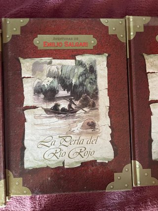 Lote de 3 Libros - Aventuras de Emilio Salgari