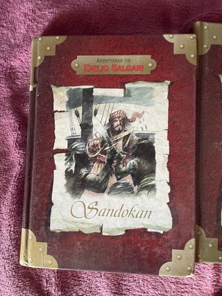 Lote de 3 Libros - Aventuras de Emilio Salgari