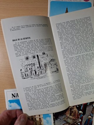 5 Guías Navarra Temas de Cultura popular. Pamplona