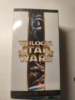 Trilogía Star Wars VHS Widescreen