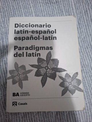 Diccionario latin español español latin 1 bachille