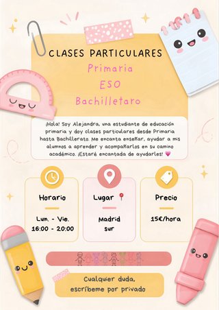 Clases particulares
