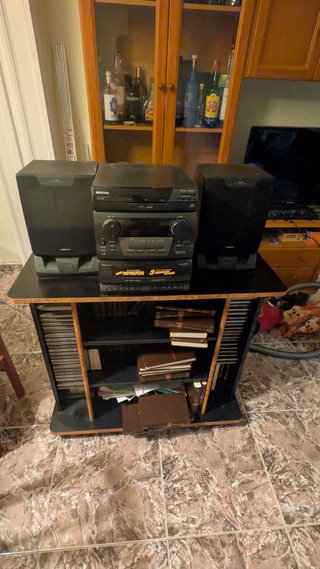 Minicadena Samsung MAX-445 con mueble CD
