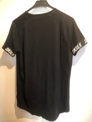 Camiseta SikSilk Negra Talla M