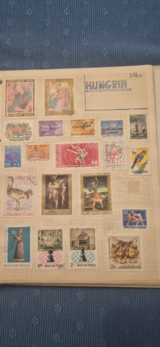 Álbum de 670 sellos España y mundial