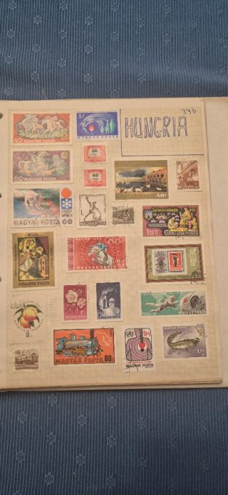 Álbum de 670 sellos España y mundial