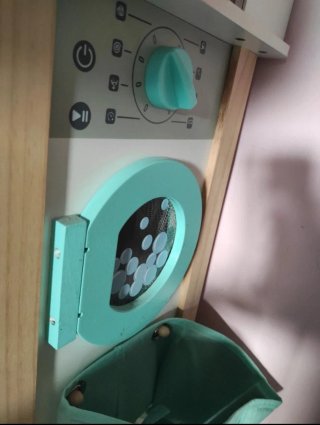 Cocina de juguete de madera