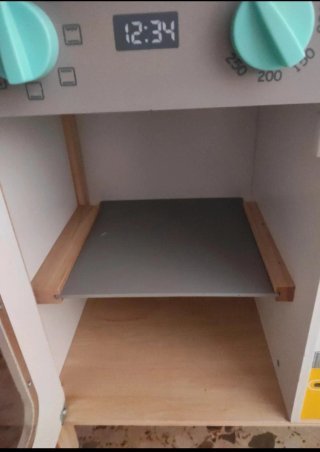 Cocina de juguete de madera