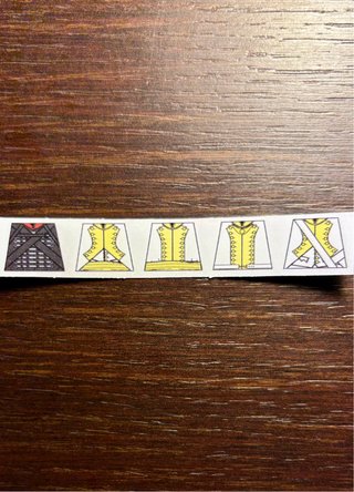 Napoleonic military uniform decals n.6 x lego