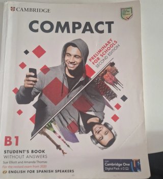 Libro de inglés COMPACT B1
