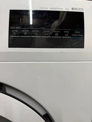 LAVADORA SIEMENS iQdrive 7kg 1300 RPM