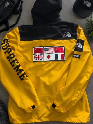 Supreme x The North Face Chaqueta Amarilla/Negra