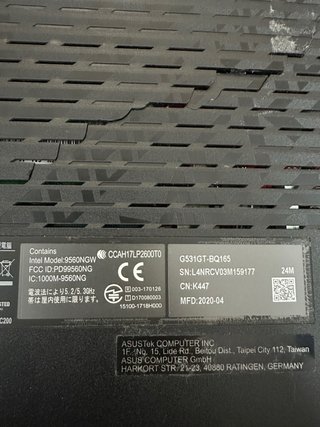 Portátil Gamer Asus ROG