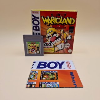 Wario Land II Nintendo Game Boy PAL ITA Boxato