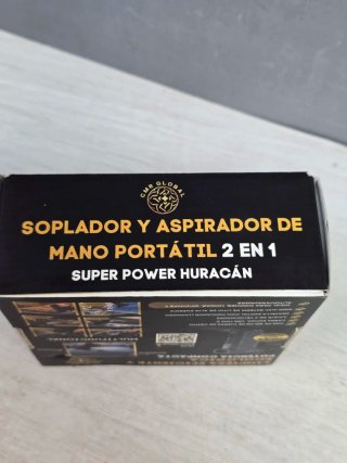 Sopladora y Aspiradora Portátil 2 en 1
