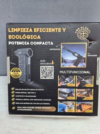 Sopladora y Aspiradora Portátil 2 en 1