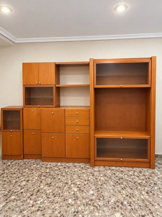 Mueble modular comedor TV madera