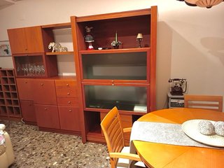 Mueble modular comedor TV madera