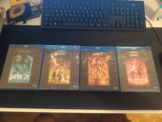 Pack 4 Películas Star Wars Blu-ray