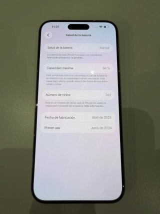 iPhone 15 Pro Max 256GB Plateado