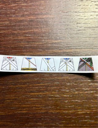 Napoleonic military uniform decals n.16 x lego
