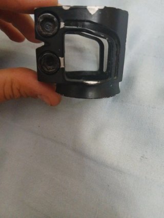 Abrazadera para patinete