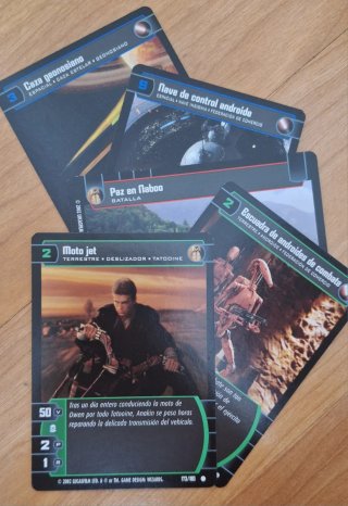Star Wars: Ataque de los Clones Cartas 2002