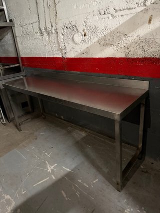 Mesa de acero COCINA inoxidable industrial