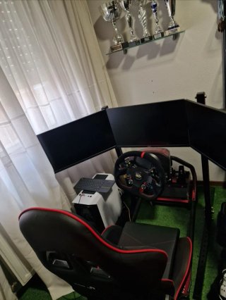 Cockpit simulador gaming completo
