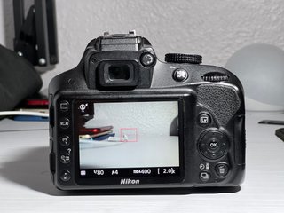 Nikon D3300 + objetivo 35-80mm