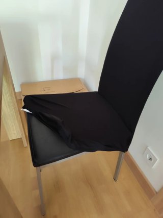 Conjunto 4 Sillas Comedor Modernas con fundas