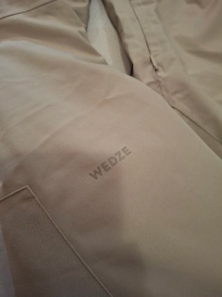 Bretelle per pantaloni beige e nero