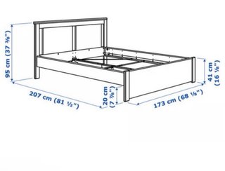 Cama Ikea Songesand 160x200