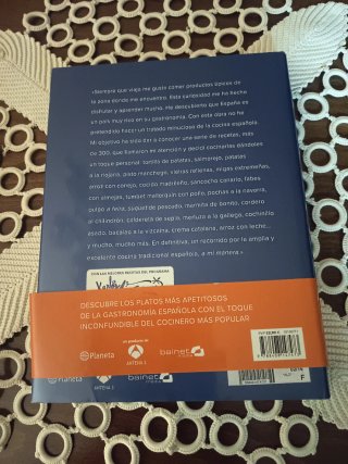 Libro de cocina de Karlos Arguiñano