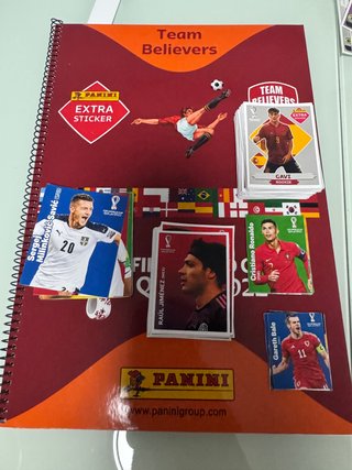 Álbum de cromos  Team Believers Mundial 2022