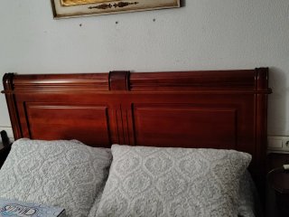 Dormitorio completo madera