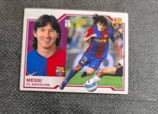 Cromo Messi #19 FC Barcelona 2007-08