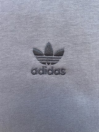 Sudadera Adidas 3 Stripes Oversized Gris L NWT