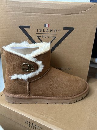 Botines Island Boot Marrones