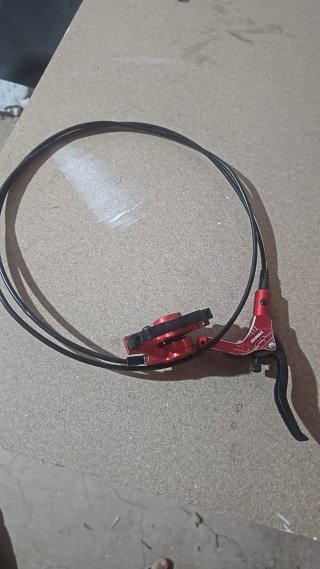 Freno Hidráulico Bicicleta Rojo