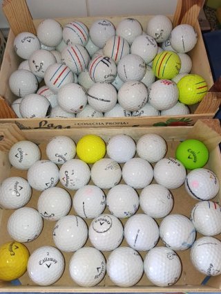 80 Pelotas de Golf Callaway
