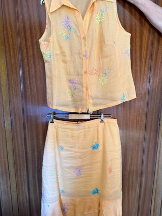 Conjunto verano naranja