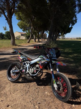 Motor Barikit 74 Alu Derbi Euro 2 con escape blaze