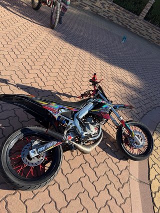 Motor Barikit 74 Alu Derbi Euro 2 con escape blaze