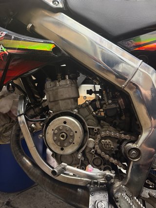 Motor Barikit 74 Alu Derbi Euro 2 con escape blaze