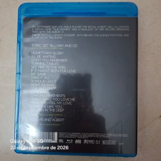 Adele Live at The Royal Albert Hall Blu-ray