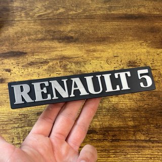 Renault 5 Emblema Maletero